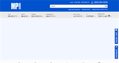 Desktop Screenshot of mpbio.com